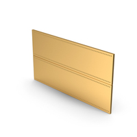 Gold Metal Plate PNG & PSD Images