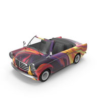 Cartoon Car Pattern PNG & PSD Images