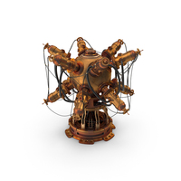 Steampunk Reactor PNG & PSD Images