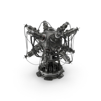 Sci-Fi Nuclear Reactor Dark PNG & PSD Images