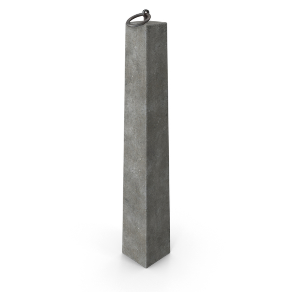 Concrete Hitching Post With Ring Old PNG & PSD Images