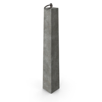 Concrete Hitching Post With Ring Old PNG & PSD Images