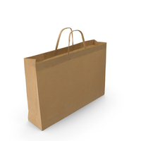 Brown Paper Shopping Bag PNG & PSD Images