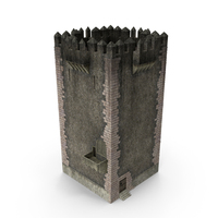 Medieval Square Tower PNG & PSD Images