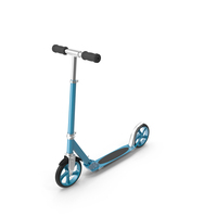 Blue Kick Scooter PNG & PSD Images