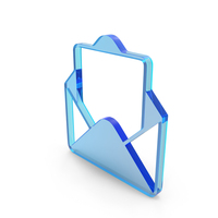 Open Mail Web Icon PNG & PSD Images