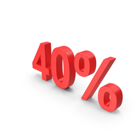40 Percent PNG & PSD Images