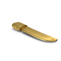 Leather Knife Sheath Gold PNG & PSD Images