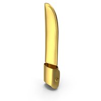 Leather Knife Sheath Gold PNG & PSD Images
