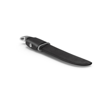 Hunting Knife In A Leather Sheath PNG & PSD Images