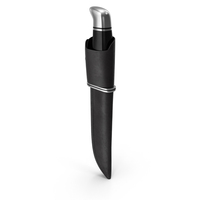 Hunting Knife In A Leather Sheath PNG & PSD Images