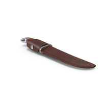 Hunting Knife in a Leather Sheath PNG & PSD Images