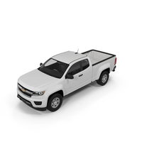 Chevrolet Colorado 2018 Extended Cab PNG & PSD Images