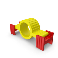 Plastic Cylinder Game Set PNG & PSD Images