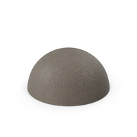 Concrete Hemisphere Bollard PNG & PSD Images