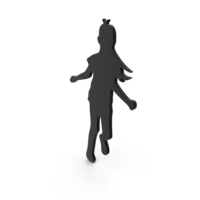 Child Girl Silhouette PNG & PSD Images