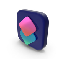 iPhone iOS Shortcuts Icon PNG & PSD Images