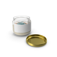Jar Candle with Cover PNG & PSD Images