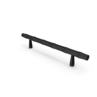 Kitchen Cabinet Handle T-Bar Designed Black PNG & PSD Images