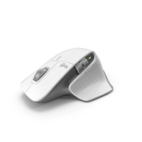 Wireless Mouse Logitech MX Master 3S Pale Gray PNG & PSD Images