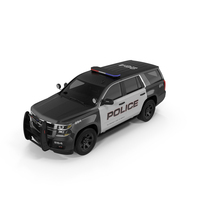 Chevrolet Tahoe 2018 Police PNG & PSD Images