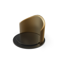 Display Podium In Black And Gold PNG & PSD Images