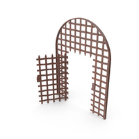 Dungeon Door Open Rusty PNG & PSD Images