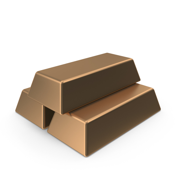 Bronze Bars PNG & PSD Images