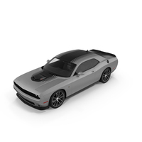 Dodge Challenger 392 Hemi Scat Pack Shaker 2016 PNG & PSD Images