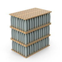 Stacked Artillery Shells PNG & PSD Images