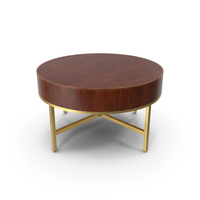 Coffee Table Antique Brass Legs PNG & PSD Images