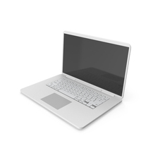 White Laptop PNG & PSD Images
