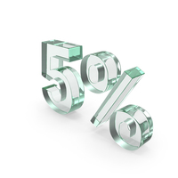 5% Glass Sign PNG & PSD Images