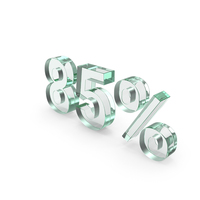 85% Glass Sign PNG & PSD Images