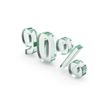 90% Glass Sign PNG & PSD Images