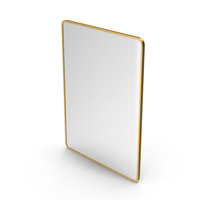 Gold Wall Mirror PNG & PSD Images
