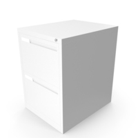 Filing Cabinet 2 Drawer Grey PNG & PSD Images