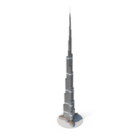 Burj Khalifa Worlds Tallest Building PNG & PSD Images