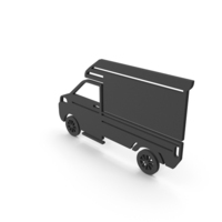 Mini Truck Silhouette PNG & PSD Images