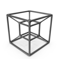 3d Printed Modern Art Object Black PNG & PSD Images