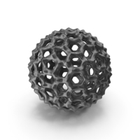 Black 3D Printed Modern Art Object PNG & PSD Images