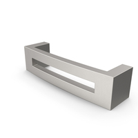 Kitchen Cabinet Handle Flat Silver PNG & PSD Images