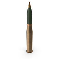 105 mm Caliber Fragmentation Projectile PNG & PSD Images