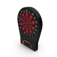 Electronic Dartboard With Scoreboard PNG & PSD Images