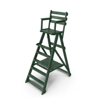 Wooden Umpire Chair PNG & PSD Images