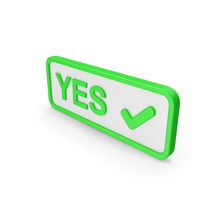 Yes Check Mark Icon PNG & PSD Images