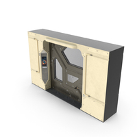 SciFi Gate Door PNG & PSD Images