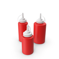 Ketchup Bottles PNG & PSD Images