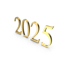 2025 Gold PNG & PSD Images