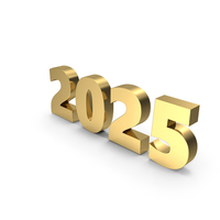 2025 Gold PNG & PSD Images